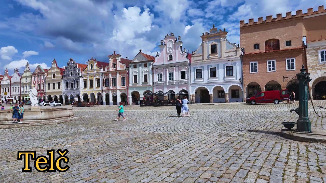 Dovolená v Jižních Čechách - Telč  5.díl / cesta domů - kraj Vysočina/