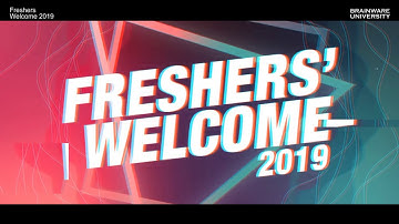 Freshers Welcome 2019 I Brainware University