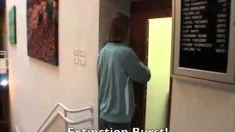 Extinction Burst for ABA teaching