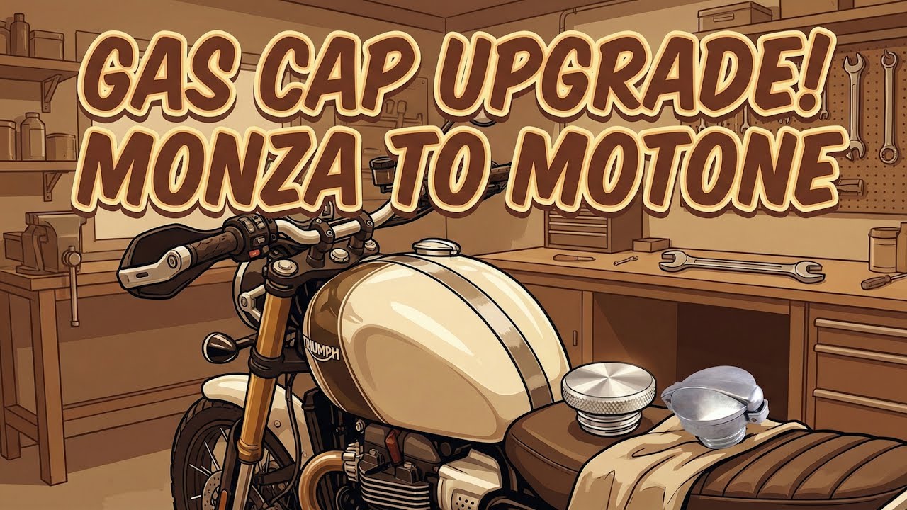 Замена крышки бензобака Scrambler 1200 XE Monza на Motone