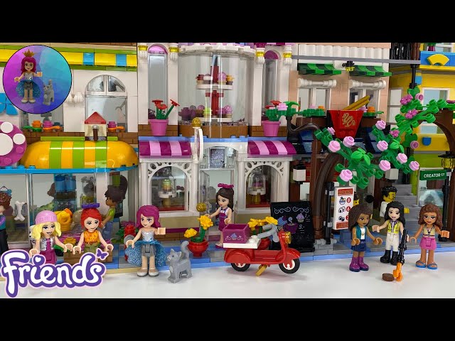 I just finished building the Lego FRIENDS cafe set! It was one of my  favorites to build! : r/lego