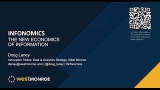 Ivy Exec Webinar: "Infonomics: The New Economics of Information" with Doug Laney