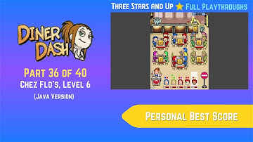 Diner Dash (2006, Java) - Part 36 of 40: Chez Flo