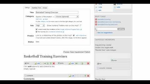 How To Set Up A Hubpage Tutorial