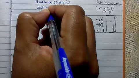 Array in C [Marathi]