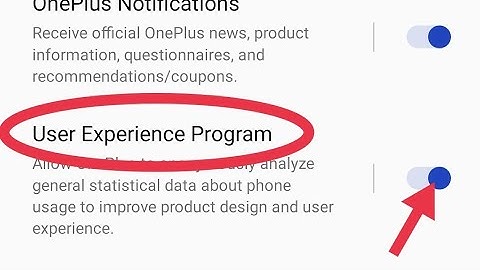 Notification setting OnePlus Ace Racing, OnePlus Ace Racing me user experience program  ko on kaise