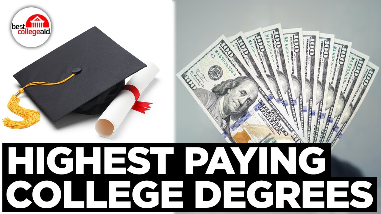 Highest Paying College Degrees In 2021 Youtube