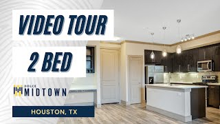 2 Bedroom Apartments Midtown Houston | Dolce Midtown Video Tour