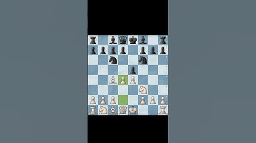 Destroy your opponent with Italian opening with this trap #shorts #chesstraps