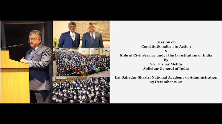Session on Constitutionalis...  in Action & Role o...