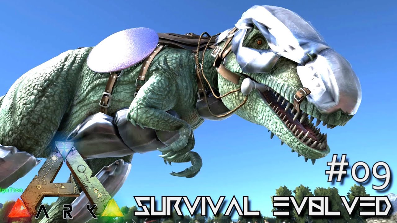 MODDED ARK Survival Evolved Giganotosaurus Armor Saddle !!! E09 (Gameplay) YouTube