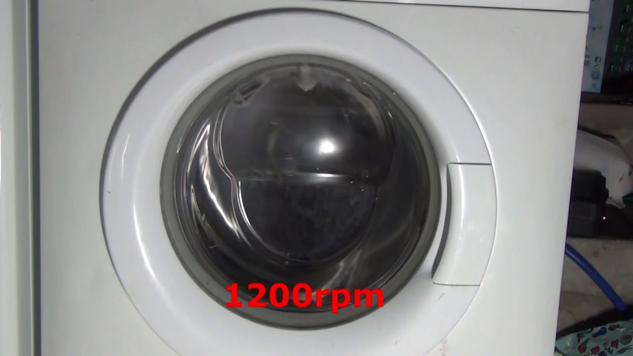 Zanussi Jet System ZWF14380W : Cotton 95'c Intensive : Final spin 1400rpm (Pt 3/3)