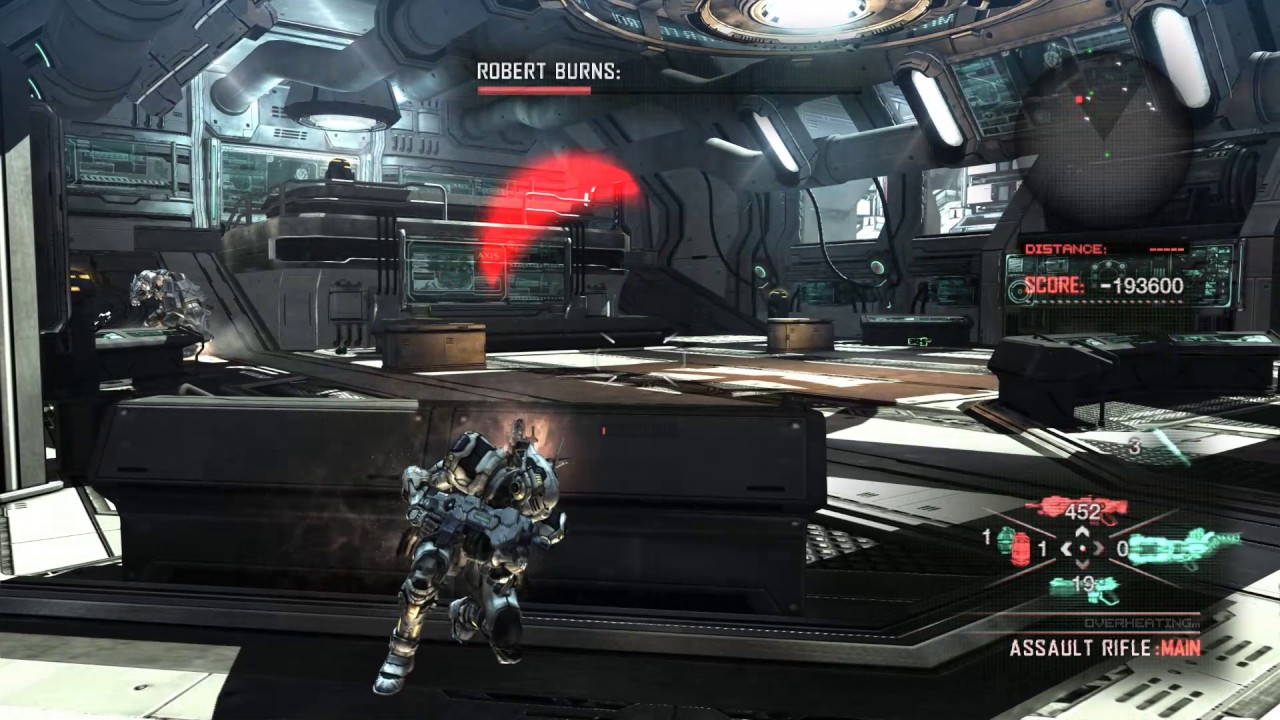 Vanquish Robert Burns Boss Fight