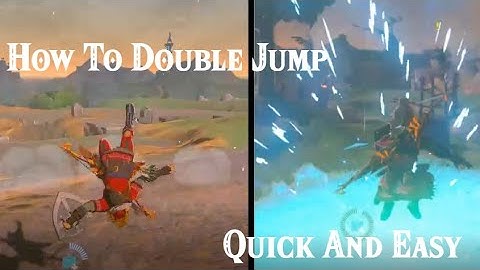 Quick And Easy Double Jump / SBR Tutorial