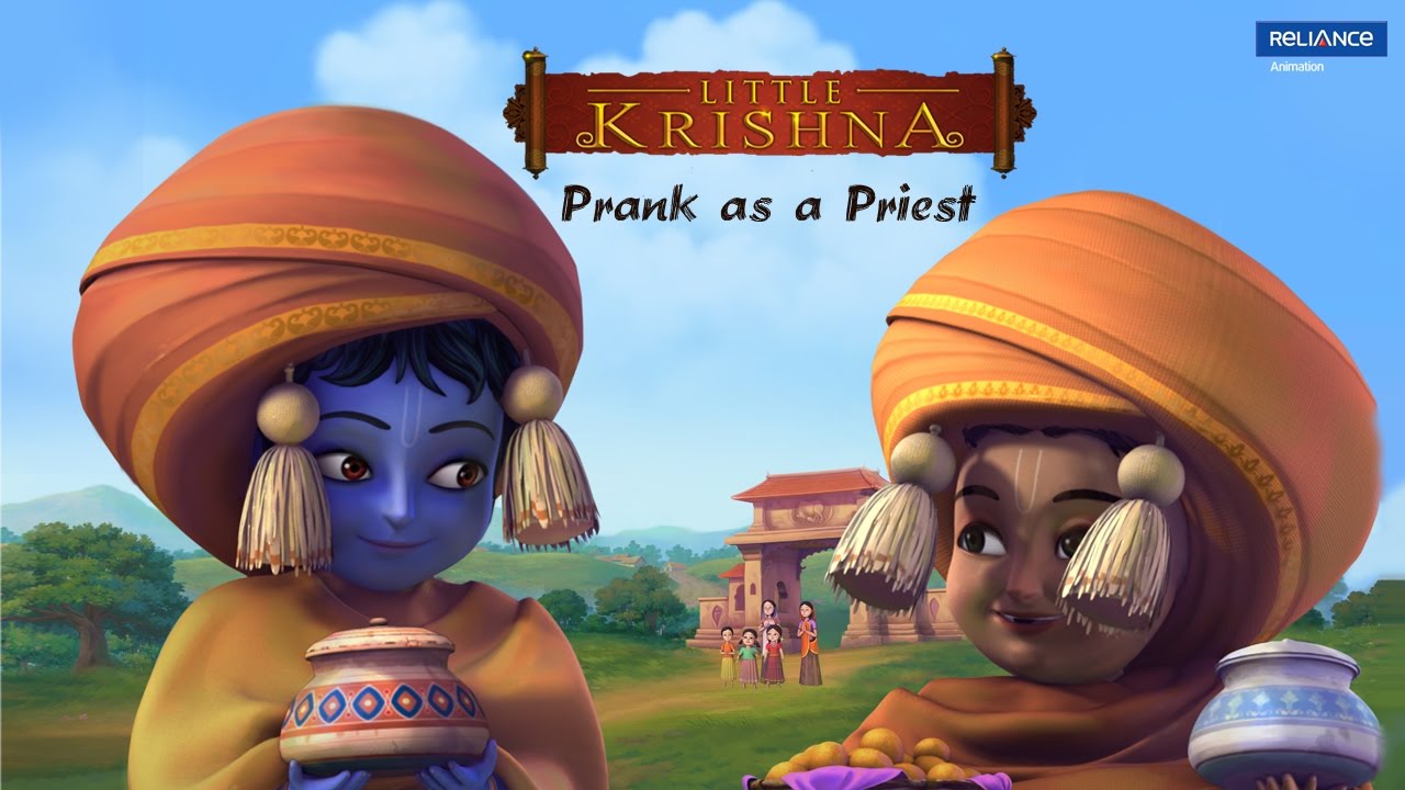 Little Krishna  Prank as a Priest  Video Clip