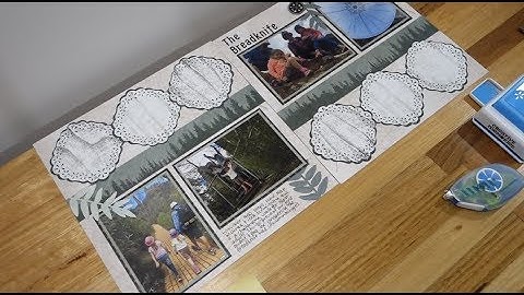 Border Punch Technique by Creative Memories