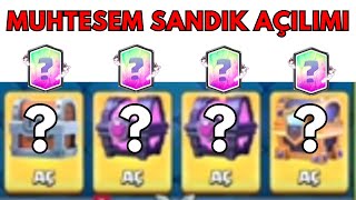 MUHTEŞEM SANDIK AÇILIMI - Clash Royale by Mert Onur 501 views 5 months ago 7 minutes, 21 seconds