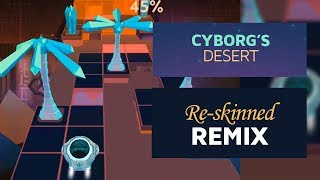 Rolling Sky - Cyborg's Desert Ft. Remix (Re-skinned version) | SHA