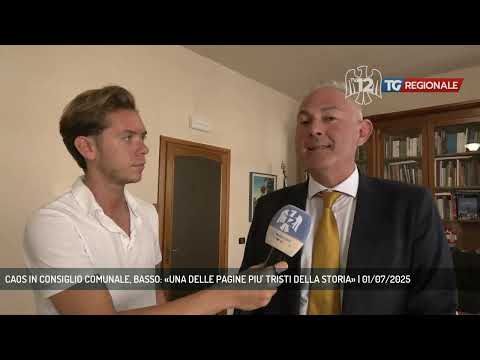 CAOS IN CONSIGLIO COMUNALE, BASSO: «UNA DELLE PAGINE PIU' TRISTI DELLA STORIA» | 01/07/2025