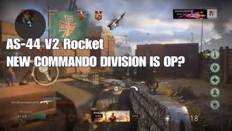 New Commando Division and New DLC Weapon AS-44 V2 Rocket - Call of Duty WW2