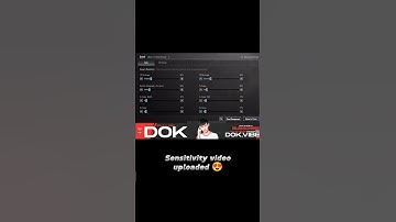 DOK SENSITIVITY🔥 #pubg #shorts