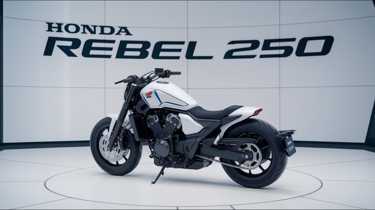Honda Rebel 250 2026 года — детский крузер, который просто потряс всех!