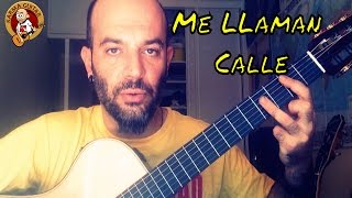 Como tocar ME LLAMAN CALLE de MANU CHAO | Tutorial GUITARRA FACIL chords