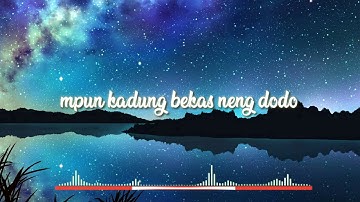 Intan Chacha "Sugeng Dalu"(lirik lagu)