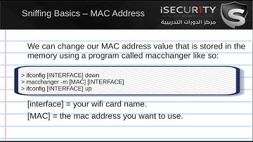 learn cracking wifi keys (WEP WPA WPA2) 3  What is MAC Address & How To Change It