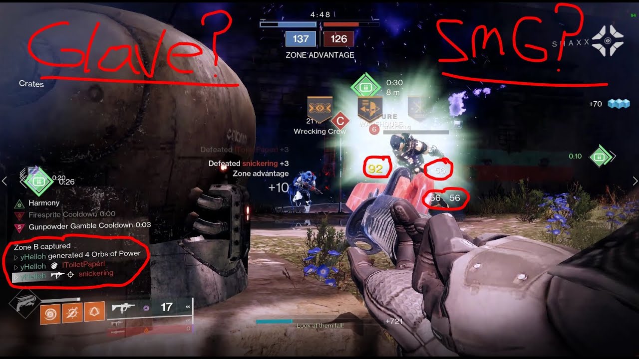 Bungie Turned GLAVES Into An SMG..? Seventh Column! - YouTube