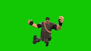 Russian heavy green screen (TF2)