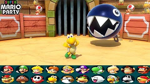 Super Mario Party All Characters: Off the Chain