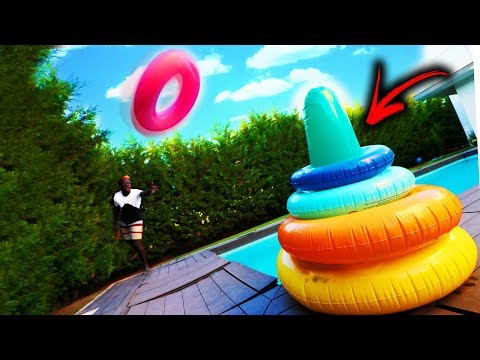 DESAFIO DA BOIA NO ALVO ! (MUITO DIFíCIL)
