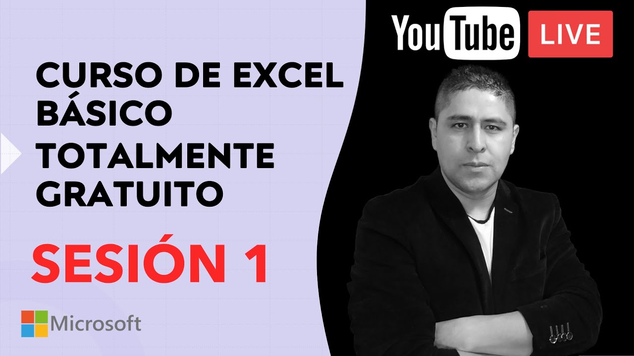 💥 CURSO DE EXCEL BÁSICO TOTALMENTE GRATUITO | Aprende Excel desde cero 📣 | SESIÓN 1