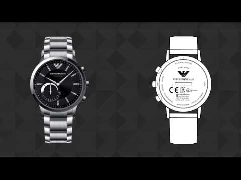 armani exchange hybrid smartwatch battery