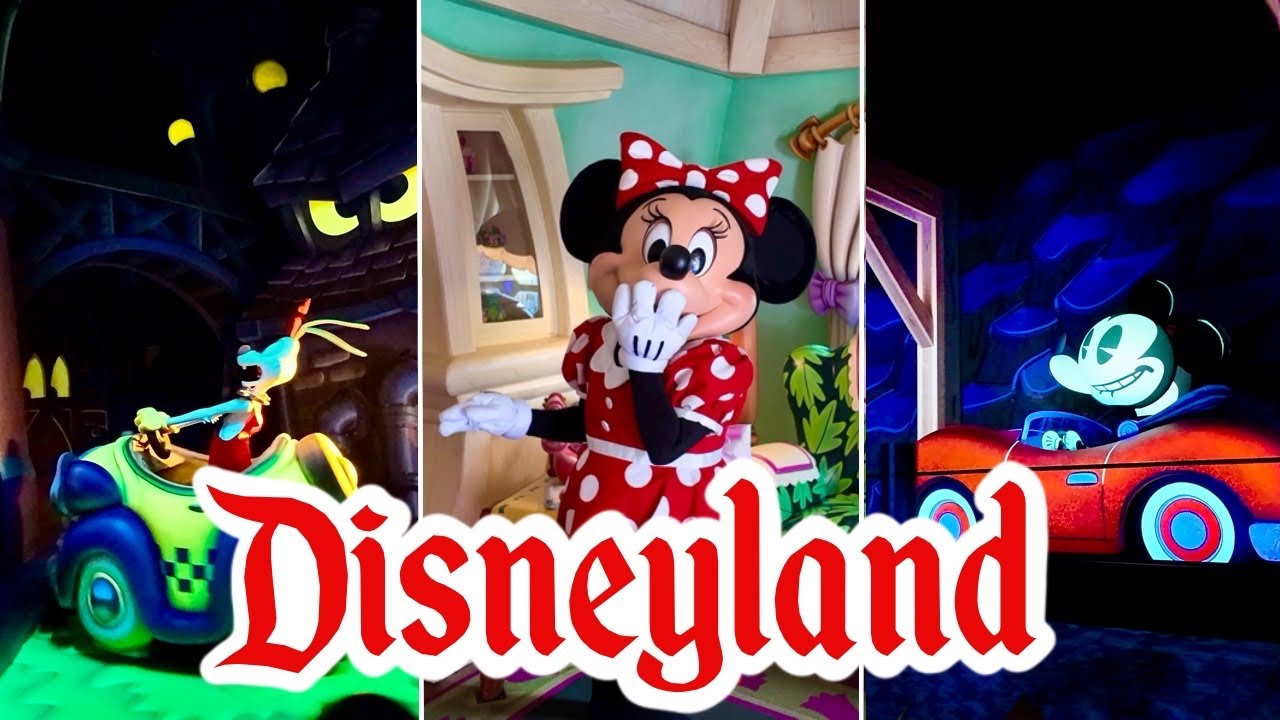 ToonTown Walkthrough - Runaway Railway, Roger Rabbit, Gadget Coaster - Disneyland Oct 2024