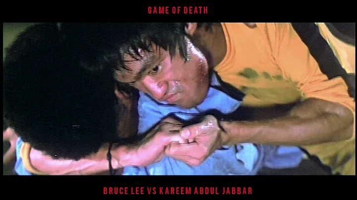 Bruce Lee vs Kareem (Game Of Death) Chinese DVD