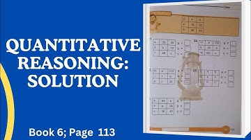Quantitative Reasoning Solutions for Primary|Lantern Steps Quantitative Reasoning Book examples 6