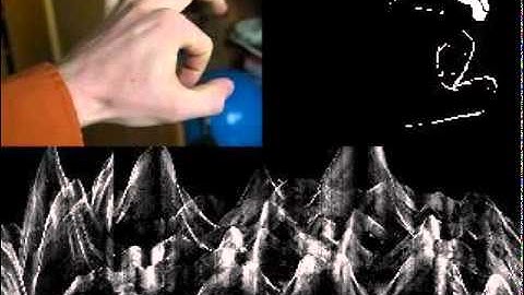 Sonification of hi-speed video