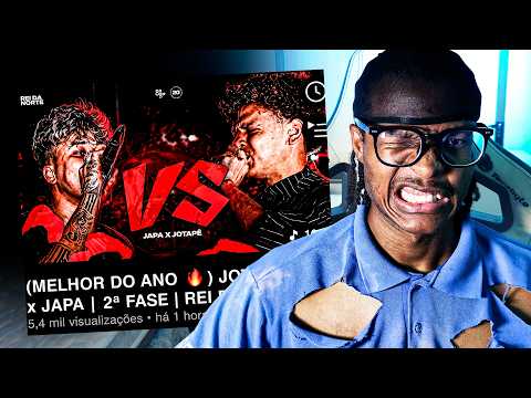 (MELHOR DO ANO 🔥) JOTAPE x JAPA | React |  2ª FASE | REI DA NORTE