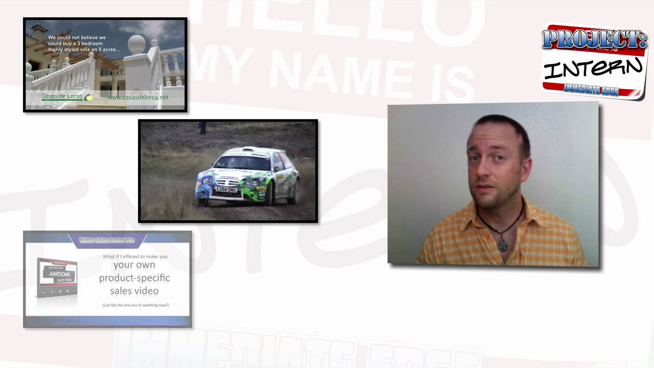 Dan Raine Intern - My Application