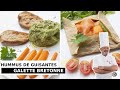 GALETTES BRETONNES y HUMMUS de GUISANTES // Cocina Abierta de Karlos Arguiñano