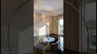 This “Eclipse Ring” Floor Looks IMPOSSIBLE Under Glass 🤯💎#shorts @tikihenavlogs @tikihenashorts