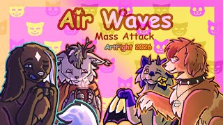 AIR WAVES 🩷💛| Animation meme | Artfight 2026