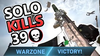 39 KILLS WARZONE SOLO WIN!!! MY NEW SOLO PR!!! (Cod Warzone Gameplay)