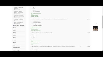 NPTEL : Social Networks | Week 2 Assignment 2 - Solutions with proofs (100% correct)