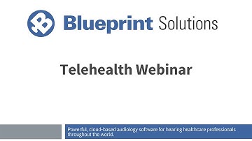 Telehealth Webinar for Blueprint OMS