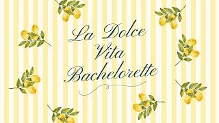 La Dolce Vita Bachelorette Party Wallpaper | 2 Hour Italian Lemon Theme Background | No Music screenshot 1