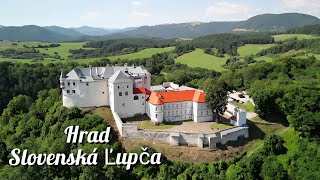 Hrad Slovenská Ľupča/Castle Slovenská Ľupča/Slovakia/4K