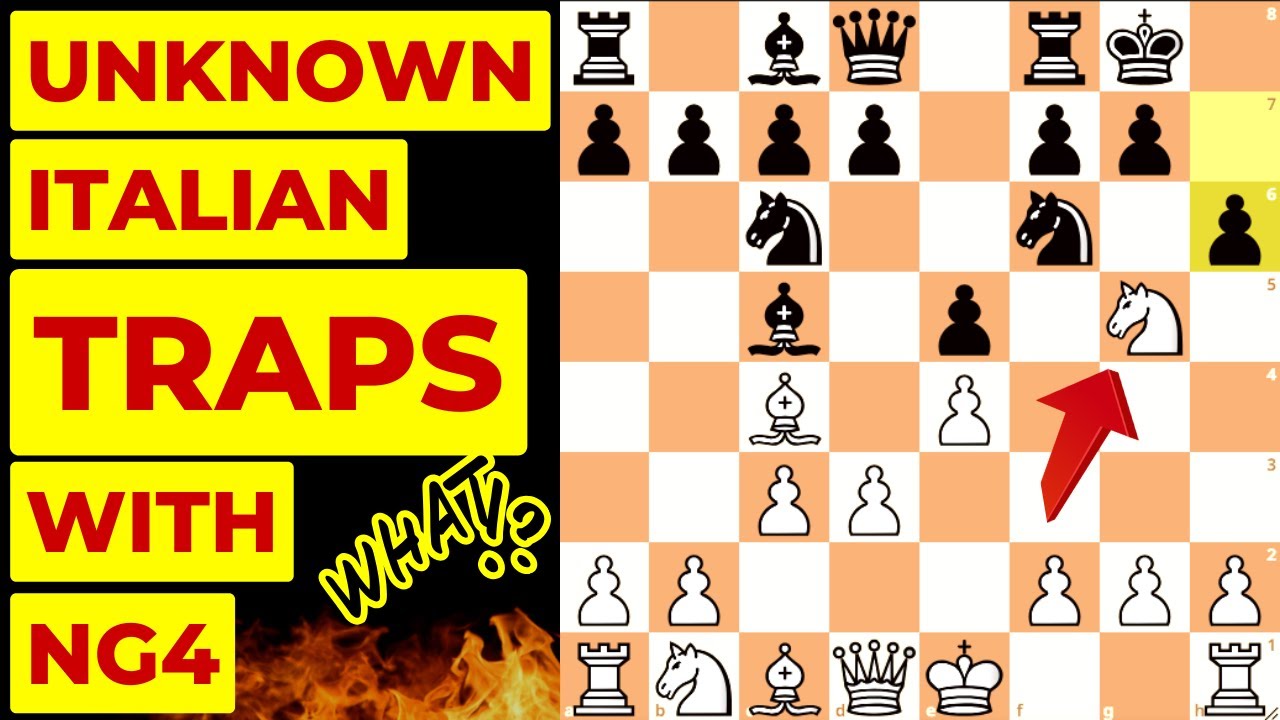 chess opening italian game traps for black｜TikTok Search